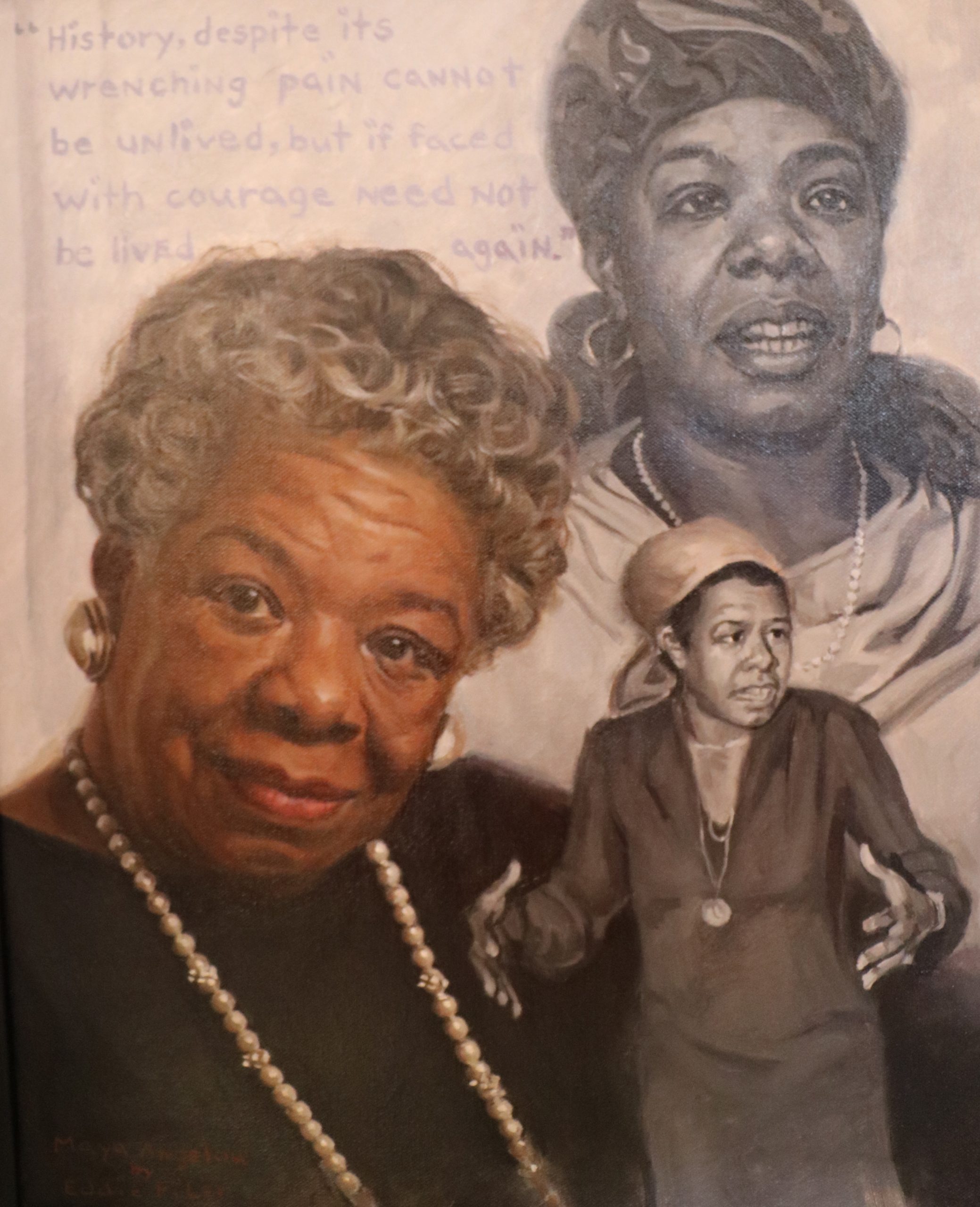 Maya Angelou
Oil
Artist: Eddie Filer