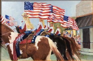 The 4th of July Oil Painting